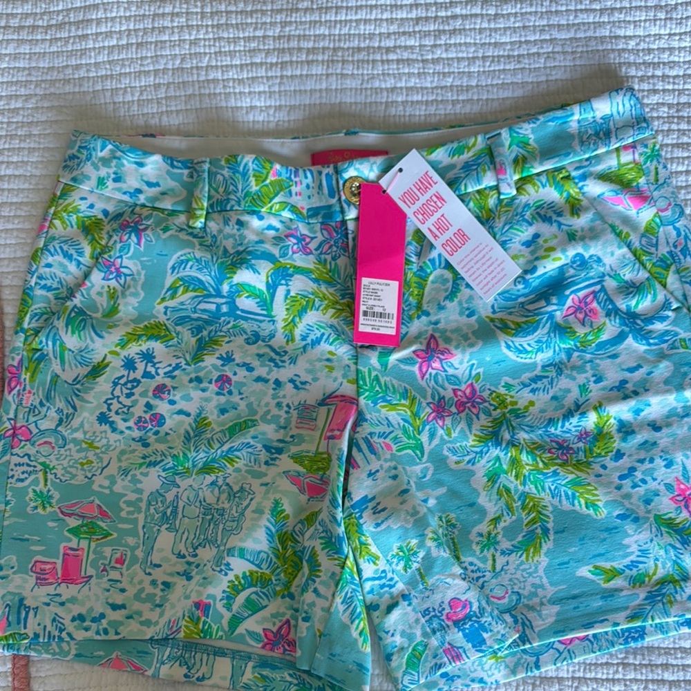 Tropical Print Women's Shorts